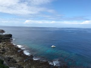 伊江島にて